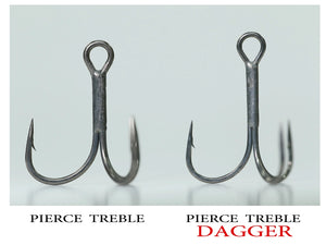 RYUGI PIERCE TREBLE DAGGER for Treble Hook