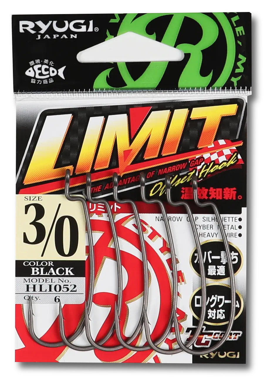 RYUGI LIMIT for Freshwater Single Hook