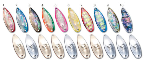 FOREST MIU Native series 4.2g AWABI Abalone Color -Color Variations-