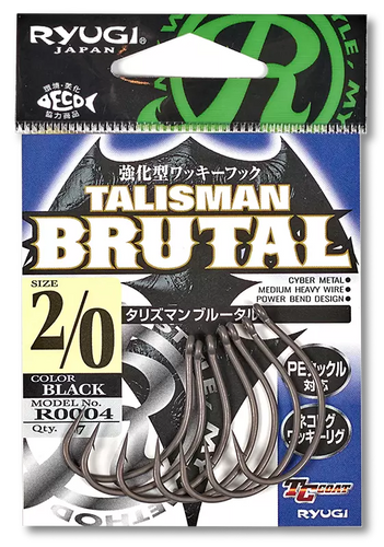 RYUGI TALISMAN BRUTAL for Freshwater Single Hook