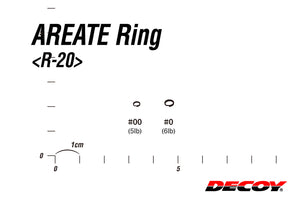 KATSUICHI DECOY R-20 AREATE Ring, Area Trout Ring