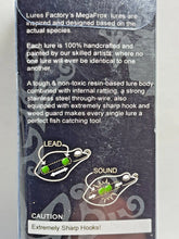 Load image into Gallery viewer, 11571) LURES FACTORY Caiman Popper #04 Green Lizard