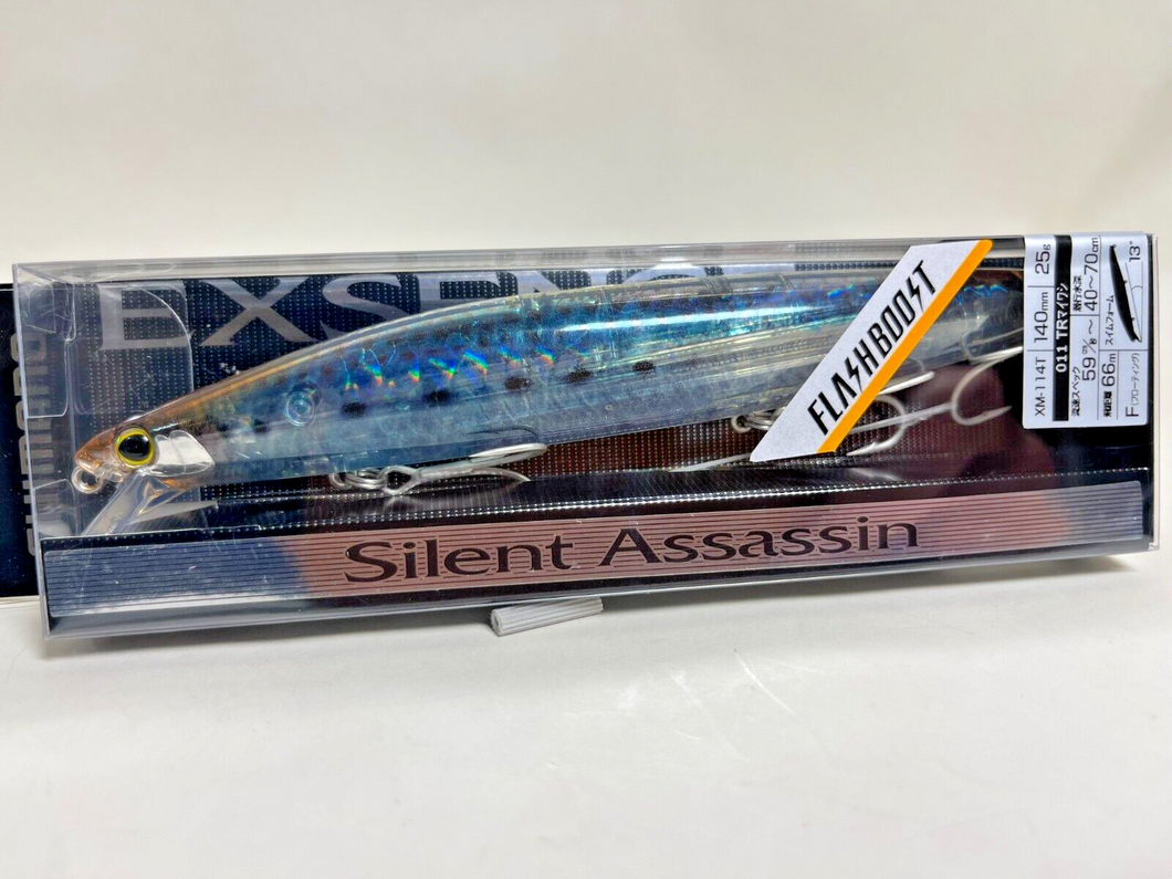 10914) SHIMANO EXSENCE Silent Assassin 140F Flash Boost #011 TR Maiwashi