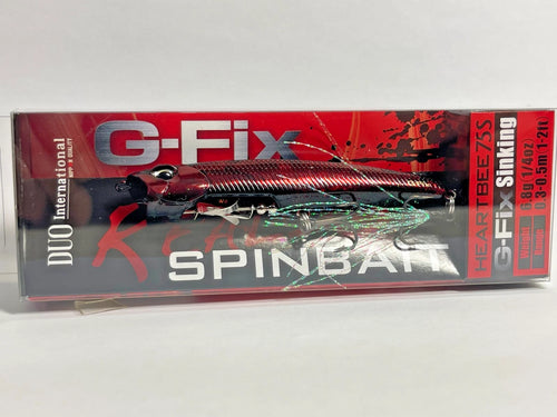 11755) DUO REALIS SPINBAIT HEARTBEE 75S G-Fix #Burning Shad III