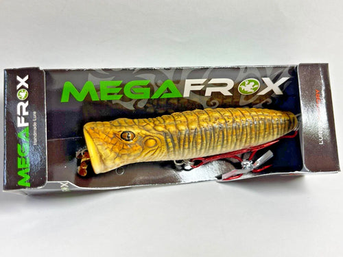 11572) LURES FACTORY Caiman Popper #02 Common Lizard