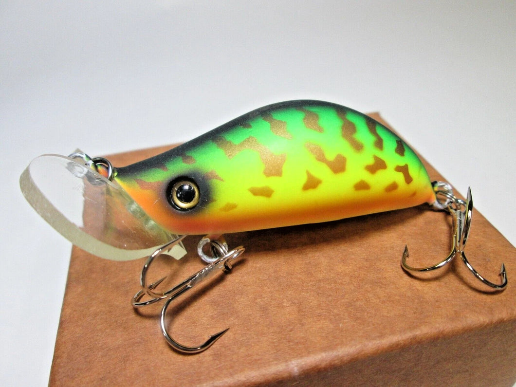 24526) ARCADIA REEF Blow Sniper, Wood topwater lure #Mat tiger