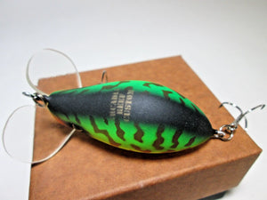 24526) ARCADIA REEF Blow Sniper, Wood topwater lure #Mat tiger