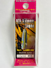 Load image into Gallery viewer, 11731) SMITH BTK Bottom Knock Swimmer Light #05 Laser Ayu for Area Trout Lure