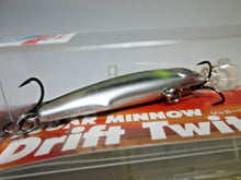 Load image into Gallery viewer, 24612) Bassday SUGER MINNOW Drift Twitcher 50S, HERO'S Limited Color #HE-02 Invisible Ayu