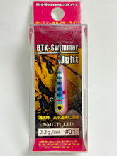 Load image into Gallery viewer, 11732) SMITH BTK Bottom Knock Swimmer Light #01 Laser Yamame for Area Trout Lure