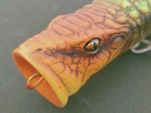Load image into Gallery viewer, 11572) LURES FACTORY Caiman Popper #02 Common Lizard