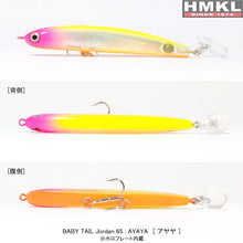 Load image into Gallery viewer, 11117) HMKL BABY TAIL Jordan 65F, #Holo plate Ayaya
