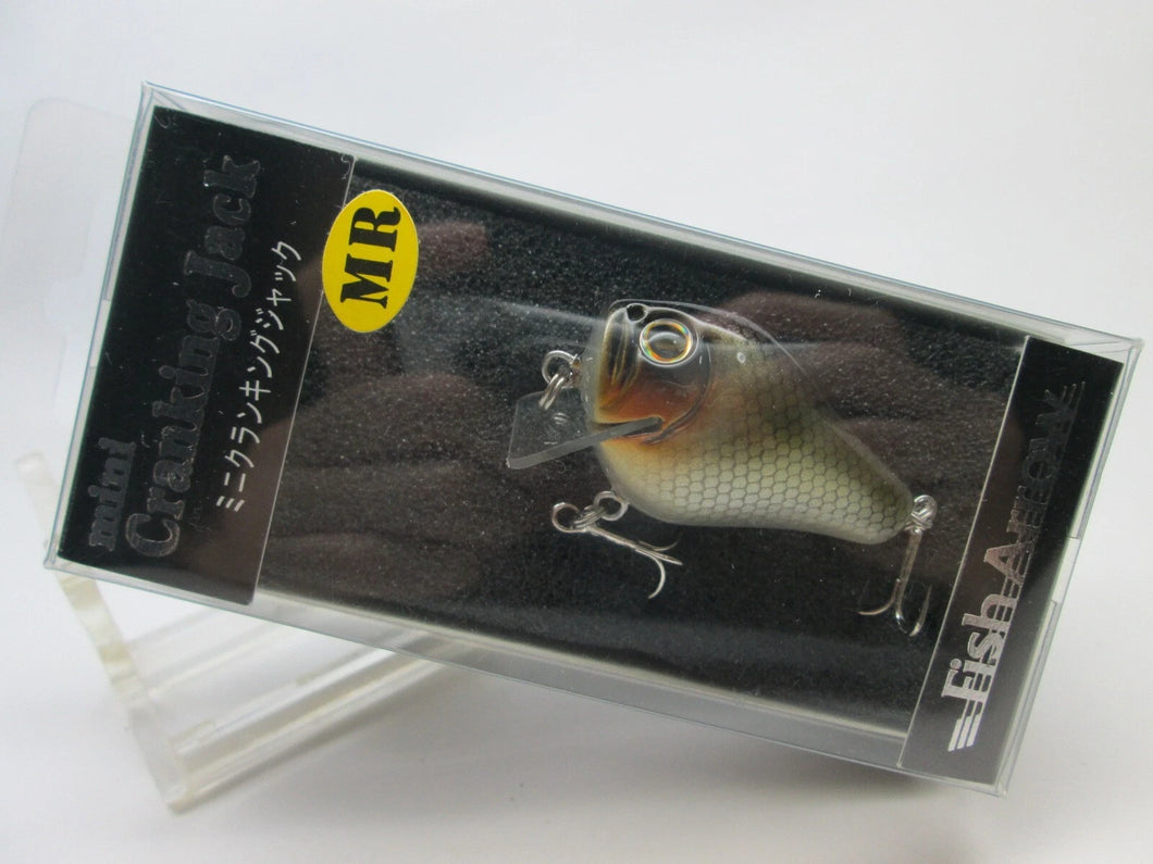 20302) Fish Arrow mini Cranking Jack MR 35F #Green Shad