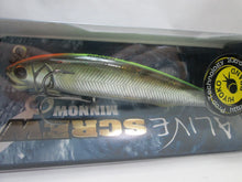 Load image into Gallery viewer, 26694) IMAKATSU ALIVE SCREW MINNOW SINKING #127 Hiviz' Alumina Ayu