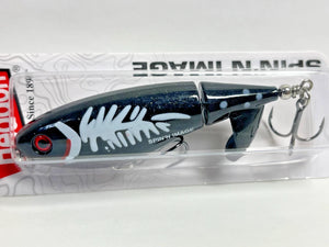 11768) HEDDON SPIN'N IMAGE X9370 #302 Black/White Herring