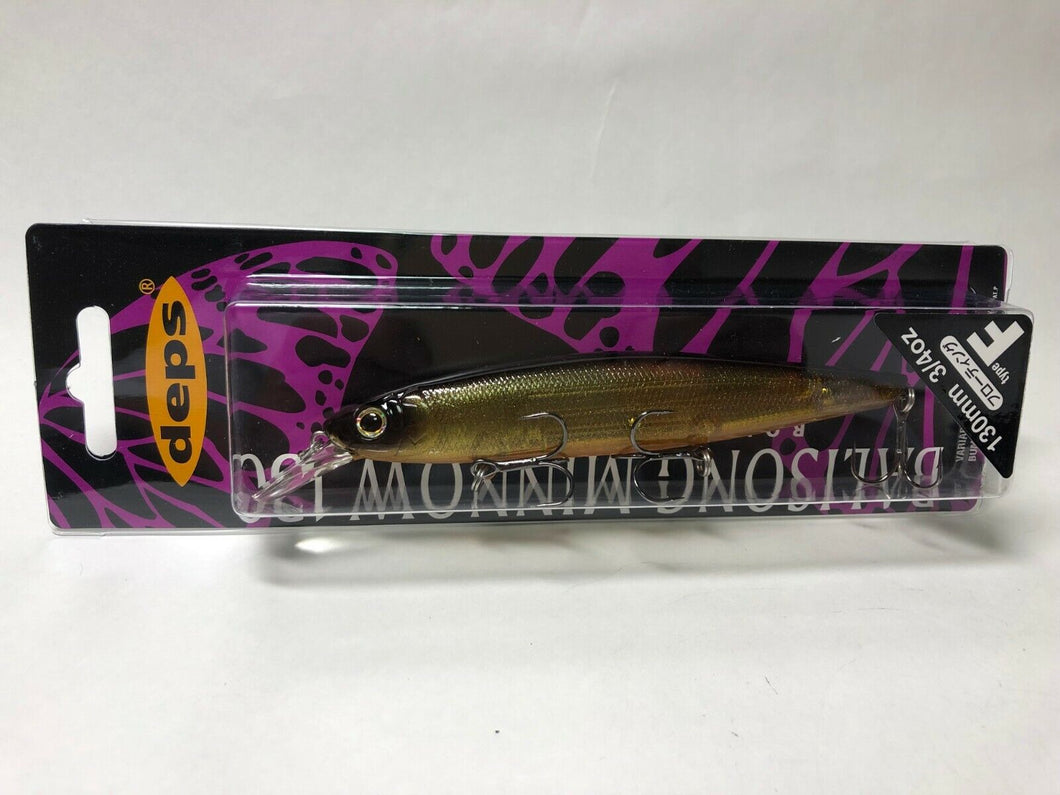 55287) deps BALISONG MINNOW 130F #39 Kurokin Glitter