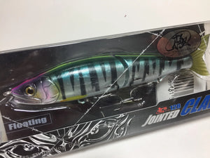 33885) GAN CRAFT Ayujya JOINTED CLAW 128 Type-F #Visible Silver Shad