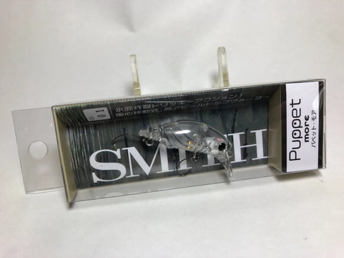 32505) SMITH Puppet more 37HF Hi Floating #01 Clear, for Area Trout Topwater