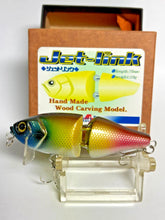 Load image into Gallery viewer, 11254) ARCADIA REEF Jet Link Hand Made Wood Carving Model #JL Rainbow shad