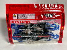 Load image into Gallery viewer, 59627) Bait Breath BYS CRAW 3.5&#39; Two Tone #B39 Black Blue Blue