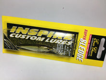 Load image into Gallery viewer, 337831) Ever Green INSPIRE CUSTOM LURES SUPER SLEDGE #T04 B/W Ayu Twin Color