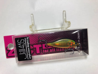 32533) ZACT CRAFT Jill 45S #08 Black Gold, for Native trout minnow