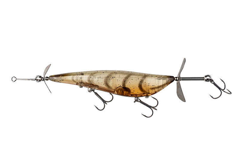 11773) JACKALL RIPPIN POD 110F, Double Swisher #04 Ebi Boil