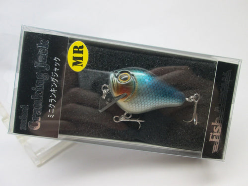 20304) Fish Arrow mini Cranking Jack MR 35F #Blue Shad