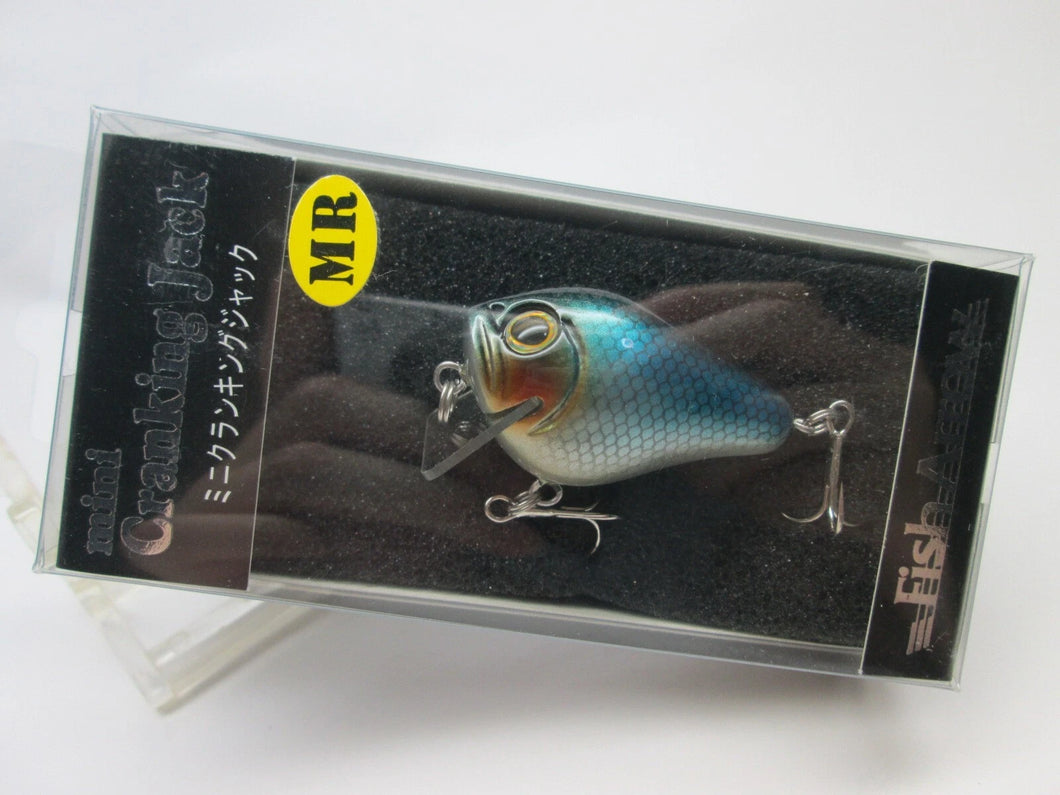 20304) Fish Arrow mini Cranking Jack MR 35F #Blue Shad