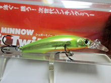 Load image into Gallery viewer, 24614) Bassday SUGER MINNOW Drift Twitcher 50S, HERO'S Limited Color #HE-04 Invisible Chart Ayu