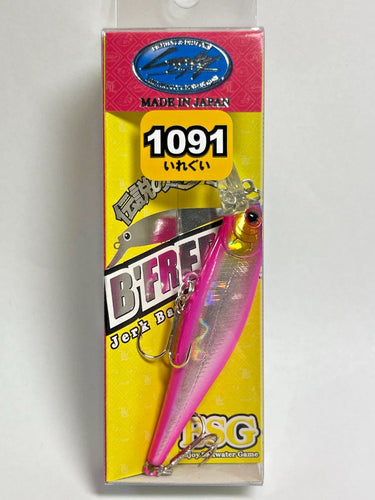 24218) Lucky craft B'FREEZE 65S ESG IREGUI 1091 Limited color #W Pink