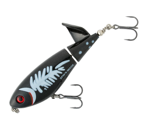 11768) HEDDON SPIN'N IMAGE X9370 #302 Black/White Herring
