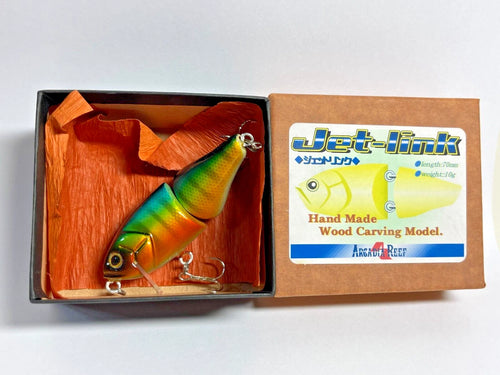 11258) ARCADIA REEF Jet Link, Hand Made Wood Carving Model #JL Bluegill