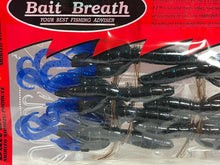 Load image into Gallery viewer, 59627) Bait Breath BYS CRAW 3.5&#39; Two Tone #B39 Black Blue Blue