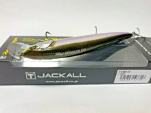 Load image into Gallery viewer, 56889) Jackall RV MINNOW 110SP Jerkbait #Pearl Wakasagi