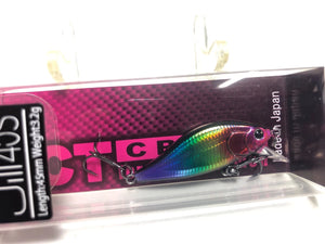 32536) ZACT CRAFT Jill 45S #12 Black Candy, for Native trout minnow