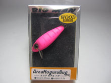 Load image into Gallery viewer, 30473) BIG MAN Area Moguru Bug MR, Wood Handmade #M Pink