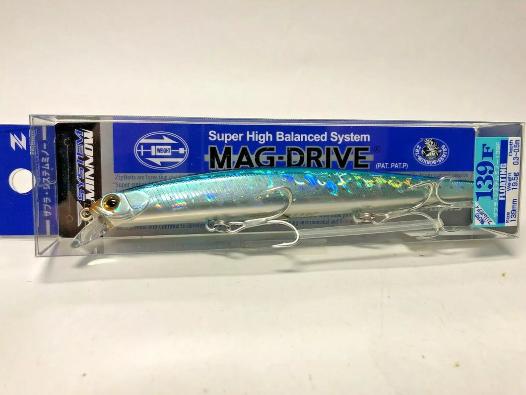 57187) Zip Baits ZBL System Minnow 139F #702 Konoshiro
