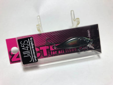 32537) ZACT CRAFT Jill 45S #11 Black Shadow, for Native trout minnow