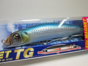 24610) DUEL Aile MAGNET TG DARTER 105F #09 Mat Fluorescent Blue Gizzard Shad