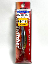 Load image into Gallery viewer, 21841) Bassday SUGER MINNOW Drift Twitcher 50S, 1091 Limited Color #TM-91 AP Haya
