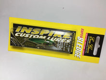 Load image into Gallery viewer, 33784) Ever Green INSPIRE CUSTOM LURES SUPER SLEDGE #T03 R/GR Moebi Twin Color
