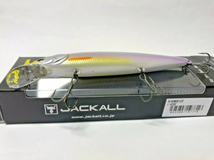 56889) Jackall RV MINNOW 110SP Jerkbait #Pearl Wakasagi