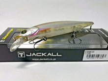 Load image into Gallery viewer, 56888) Jackall RV MINNOW 110SP Jerkbait #Ghost Wakasagi