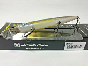 56890) Jackall RV MINNOW 110SP Jerkbait #POL Skeleton Wakasagi