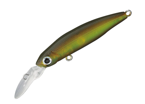 11654) SMITH STILL 40F Area Tune, Trout Minnow #01 Olive Mustard