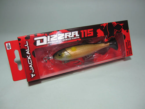 30280) JACKALL DIZZRA 115 Prop swimbait #Nama ayu