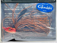 Load image into Gallery viewer, 11630) DRANCKRAZY Anaconda Rubber Jig 12g #4/0 #Akamamushi