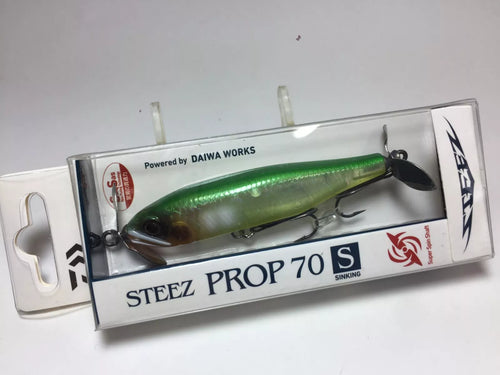 33763) DAIWA STEEZ PROP 70S #Clear Lime