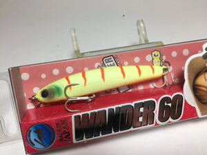33928) LUCKY CRAFT WANDER 60 ESG '25 Namisu Spring Color #Mat Tenaga Shrimp